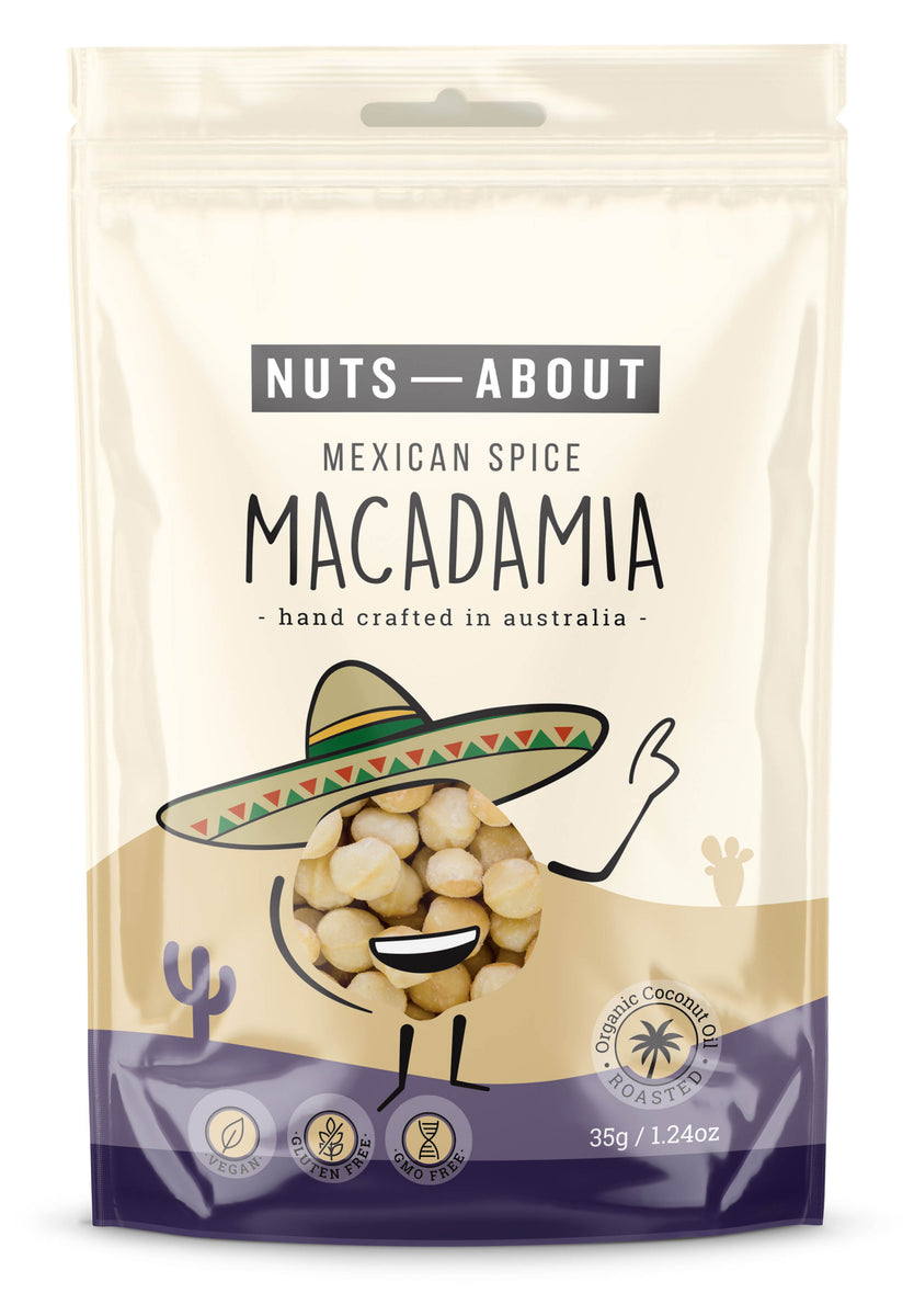 Keto Direct Macadamia Nuts Mexican Spice 35g