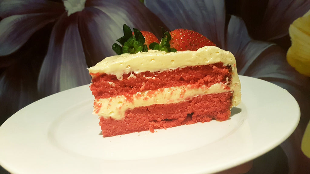 Red Velvet White Chocolate Cake